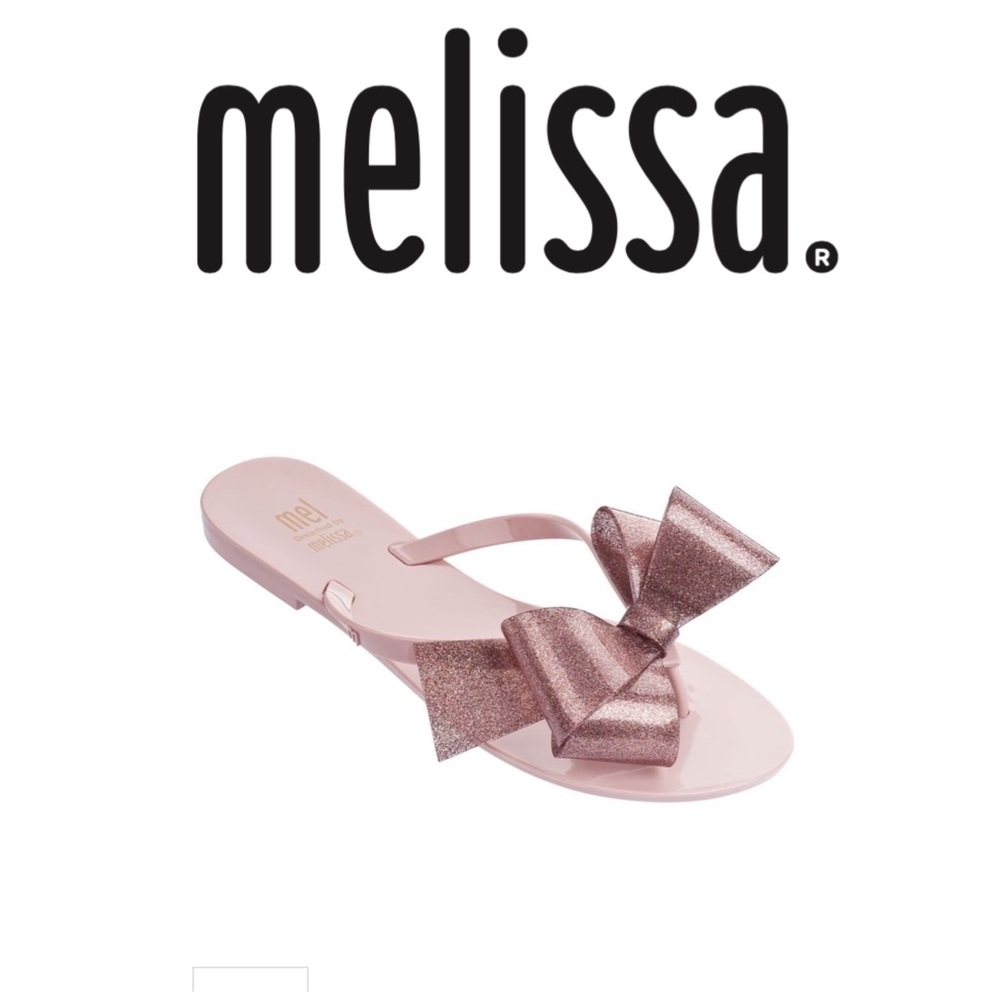 Melissa harmonic bow sweet jelly sandals